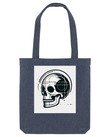 Skull/Craniu in diferite stiluri 05 Midnight Blue