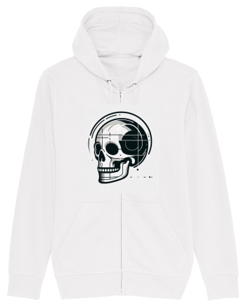 Skull/Craniu in diferite stiluri 05 White