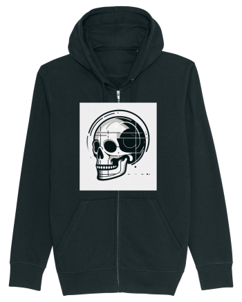 Skull/Craniu in diferite stiluri 05 Black