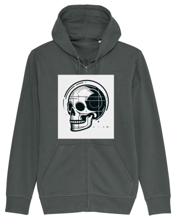 Skull/Craniu in diferite stiluri 05 Anthracite