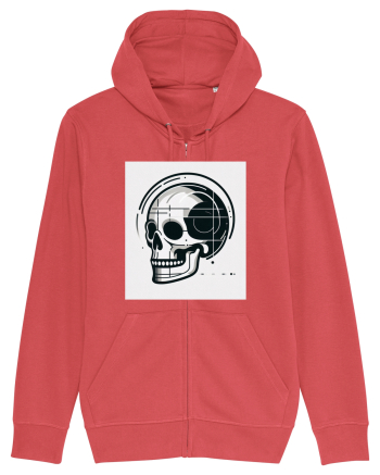 Skull/Craniu in diferite stiluri 05 Carmine Red
