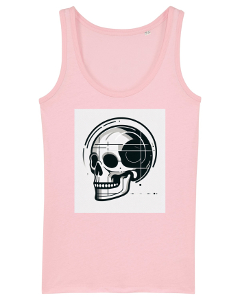 Skull/Craniu in diferite stiluri 05 Cotton Pink