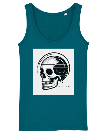 Skull/Craniu in diferite stiluri 05 Ocean Depth