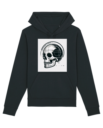 Skull/Craniu in diferite stiluri 05 Black