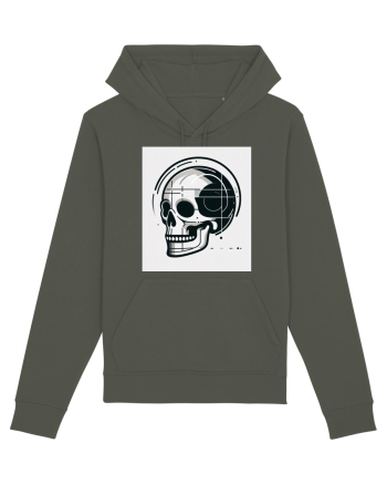 Skull/Craniu in diferite stiluri 05 Khaki