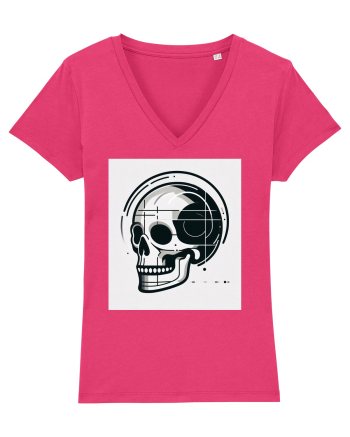 Skull/Craniu in diferite stiluri 05 Raspberry