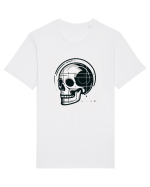 Skull/Craniu in diferite stiluri 05 Tricou mânecă scurtă Unisex Rocker