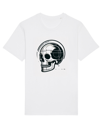 Skull/Craniu in diferite stiluri 05 White