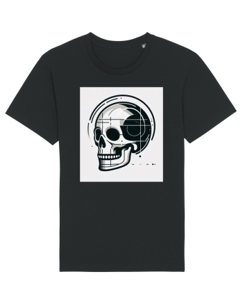 Skull/Craniu in diferite stiluri 05 Black