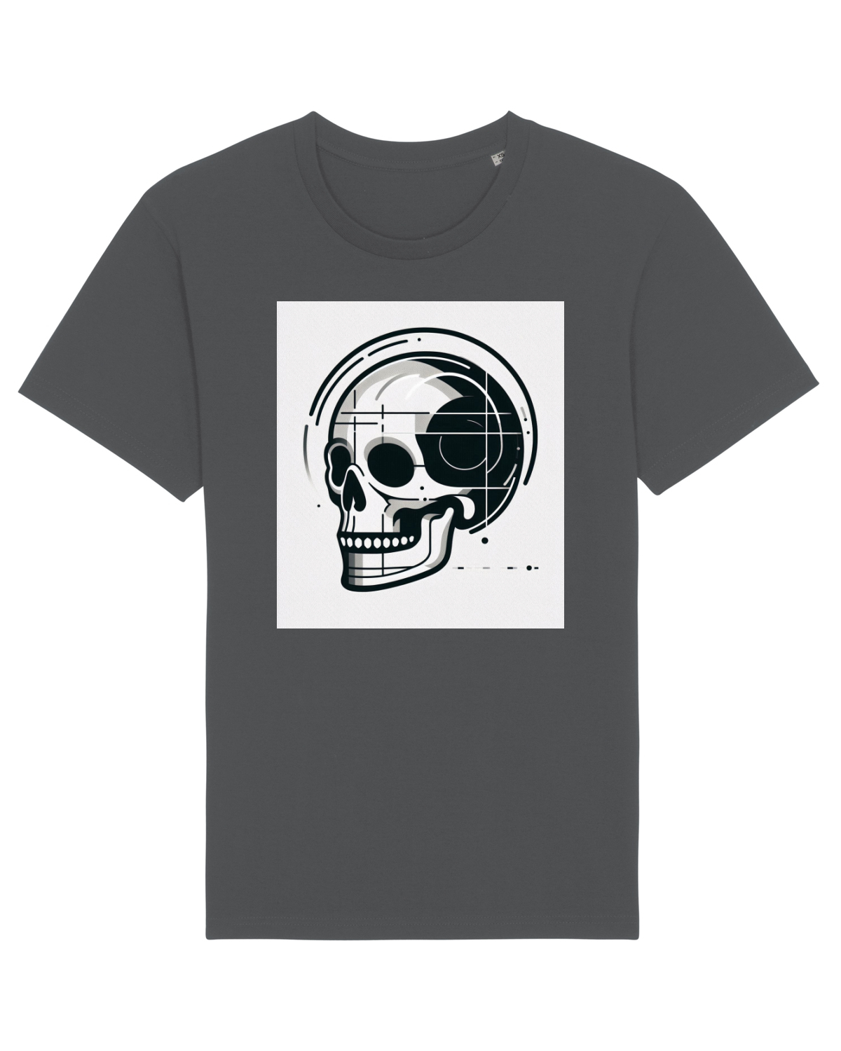 Tricou mânecă scurtă Unisex Rocker Anthracite