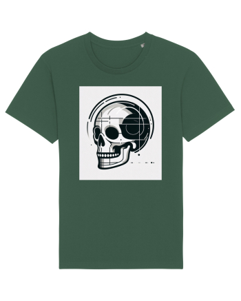 Skull/Craniu in diferite stiluri 05 Bottle Green