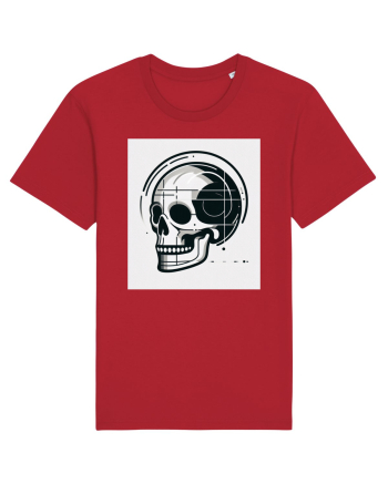 Skull/Craniu in diferite stiluri 05 Red