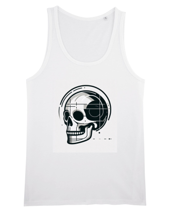 Skull/Craniu in diferite stiluri 05 White