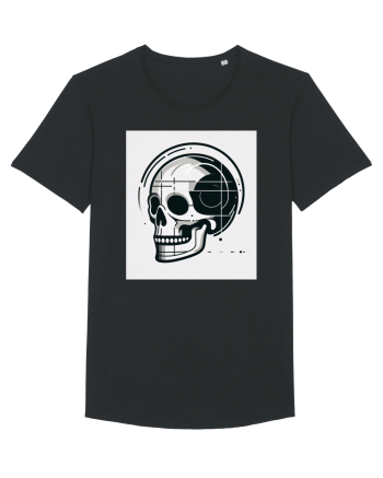 Skull/Craniu in diferite stiluri 05 Black