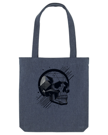 Skull/Craniu in diferite stiluri 06 Midnight Blue