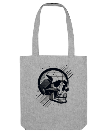 Skull/Craniu in diferite stiluri 06 Heather Grey