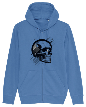 Skull/Craniu in diferite stiluri 06 Bright Blue