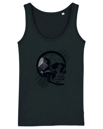 Skull/Craniu in diferite stiluri 06 Black