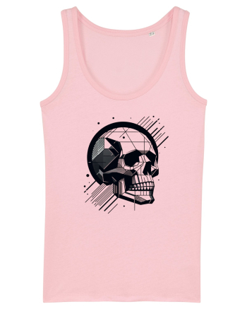 Skull/Craniu in diferite stiluri 06 Cotton Pink