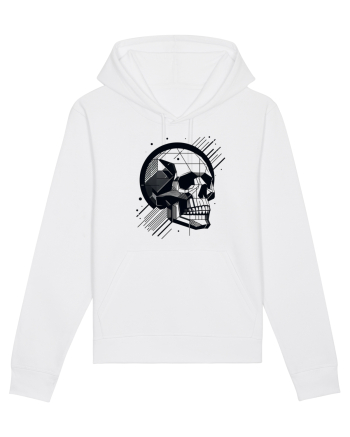 Skull/Craniu in diferite stiluri 06 White