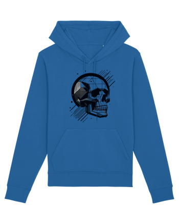 Skull/Craniu in diferite stiluri 06 Royal Blue