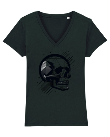 Skull/Craniu in diferite stiluri 06 Black