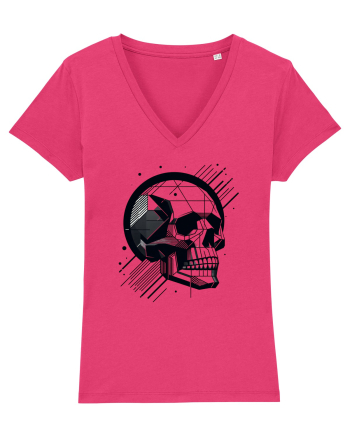 Skull/Craniu in diferite stiluri 06 Raspberry