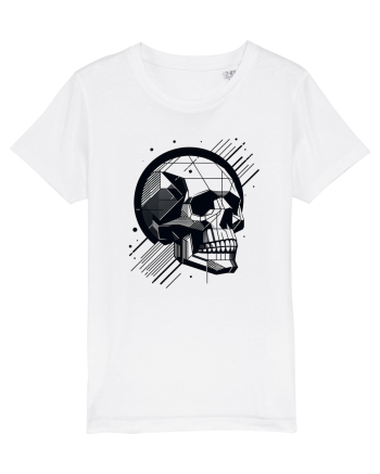 Skull/Craniu in diferite stiluri 06 White