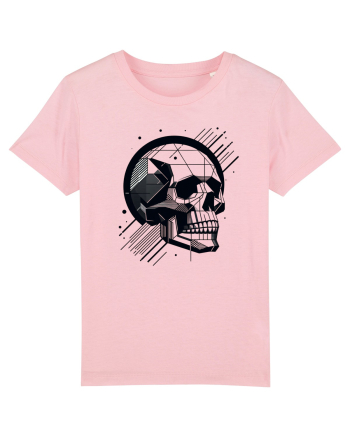 Skull/Craniu in diferite stiluri 06 Cotton Pink