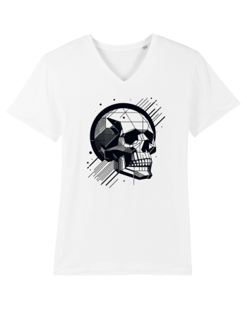 Skull/Craniu in diferite stiluri 06 White