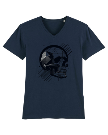 Skull/Craniu in diferite stiluri 06 French Navy