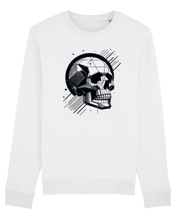 Skull/Craniu in diferite stiluri 06 White