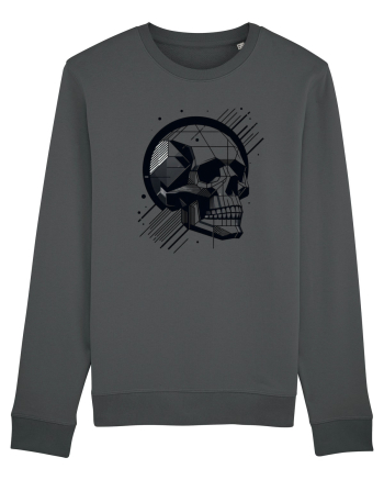 Skull/Craniu in diferite stiluri 06 Anthracite