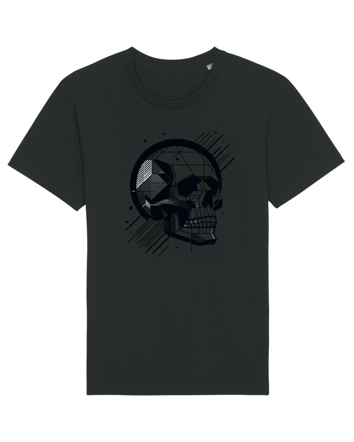 Tricou mânecă scurtă Unisex Rocker Black