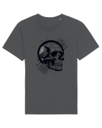 Skull/Craniu in diferite stiluri 06 Tricou mânecă scurtă Unisex Rocker