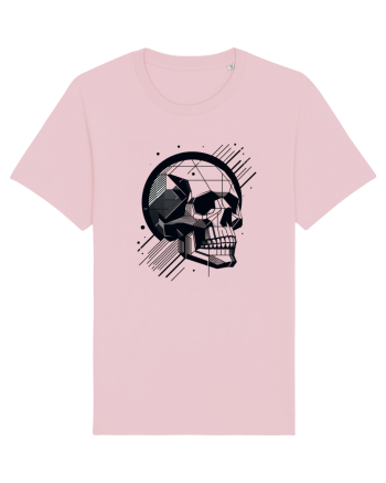 Skull/Craniu in diferite stiluri 06 Cotton Pink