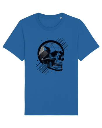 Skull/Craniu in diferite stiluri 06 Royal Blue