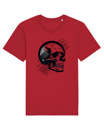 Skull/Craniu in diferite stiluri 06 Red