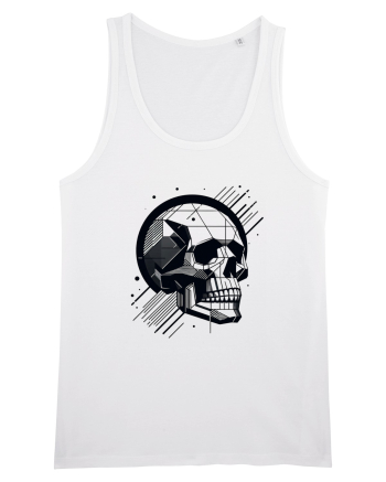 Skull/Craniu in diferite stiluri 06 White