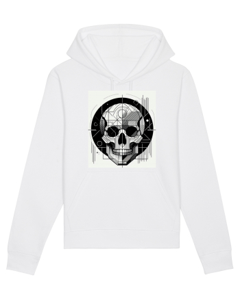 Skull/Craniu in diferite stiluri 07 White