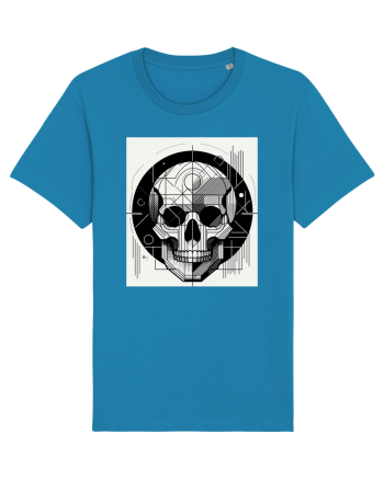 Skull/Craniu in diferite stiluri 07 Azur