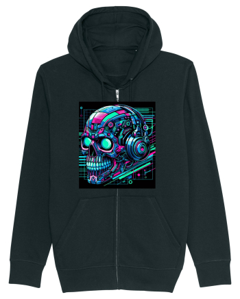 Skull/Craniu in diferite stiluri 10 Black