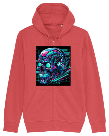 Skull/Craniu in diferite stiluri 10 Carmine Red