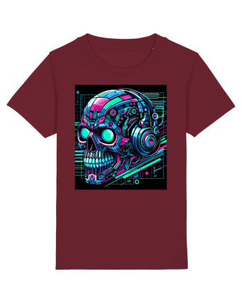 Skull/Craniu in diferite stiluri 10 Burgundy