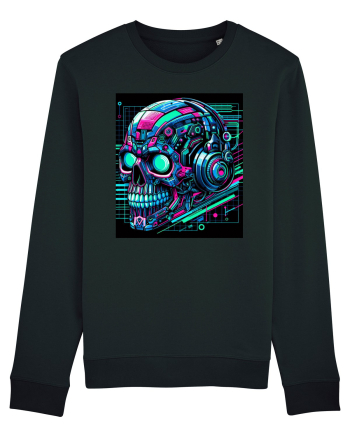 Skull/Craniu in diferite stiluri 10 Black