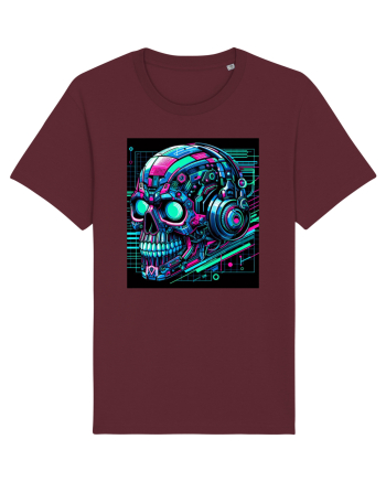 Skull/Craniu in diferite stiluri 10 Burgundy