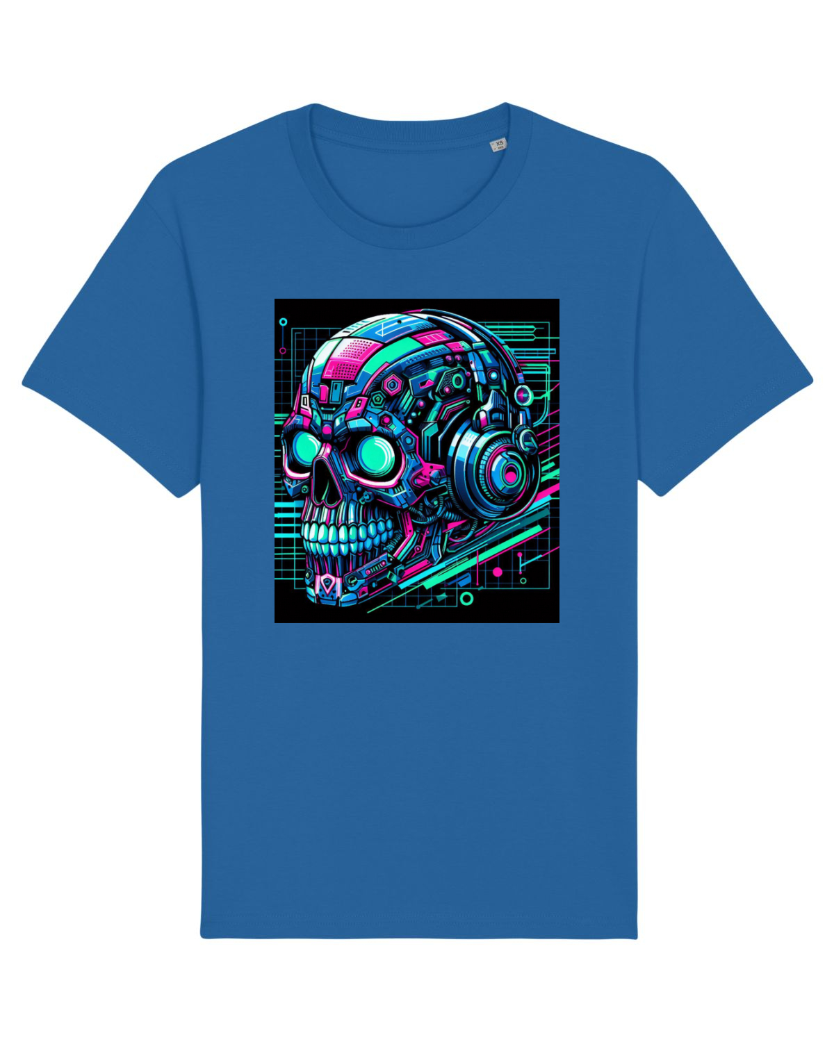 Tricou mânecă scurtă Unisex Rocker Royal Blue