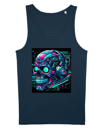 Skull/Craniu in diferite stiluri 10 Navy