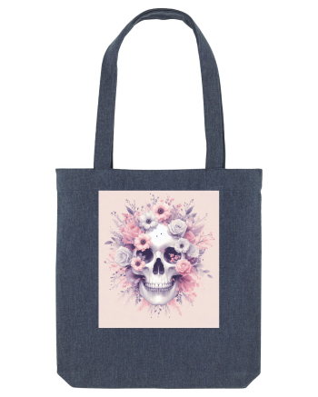 Skull/Craniu in diferite stiluri 08 Midnight Blue