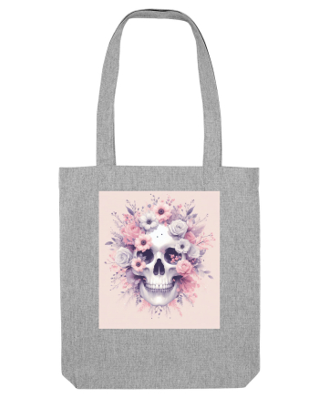 Skull/Craniu in diferite stiluri 08 Heather Grey